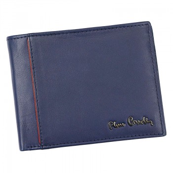Modrá luxusná pánska peňaženka Pierre Cardin (PPN269)