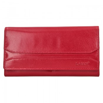 Dámska kožená červená peňaženka (GDP245)