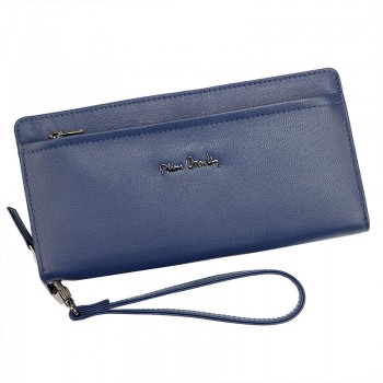 Značková modrá dámska peňaženka s vreckom na mobil (KDPN309)