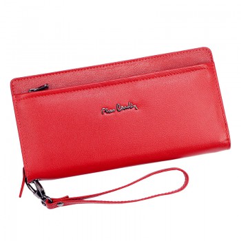 Značková červená dámska peňaženka s vreckom na mobil (KDPN311)