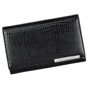 Dámska kožená peňaženka Gregorio čierna KZ13705