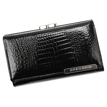 Dámska kožená peňaženka Gregorio čierna KZ13733