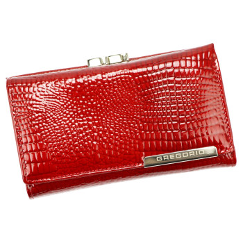 Dámska kožená peňaženka Gregorio červená KZ13734
