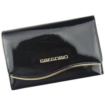Dámska kožená peňaženka Gregorio čierna KZ16029