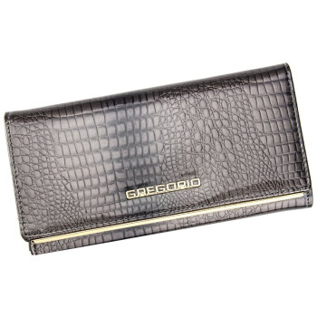 Dámska kožená peňaženka Gregorio sivá KZ18419