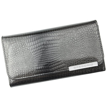Dámska kožená peňaženka Gregorio sivá KZ18458