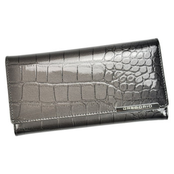 Dámska kožená peňaženka Gregorio sivá KZ18643