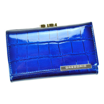 Dámska kožená peňaženka Gregorio modrá KZ18657