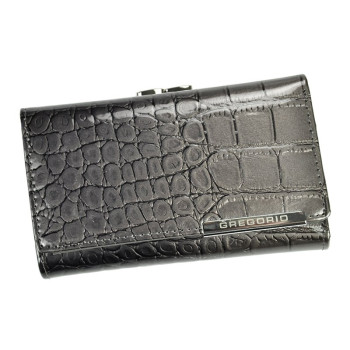 Dámska kožená peňaženka Gregorio sivá KZ18658