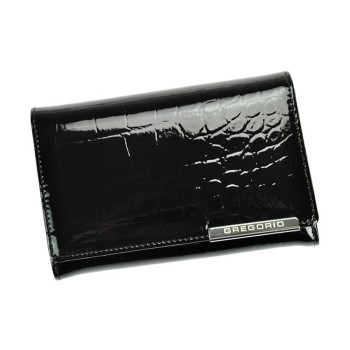 Dámska kožená peňaženka Gregorio čierna KZ18664