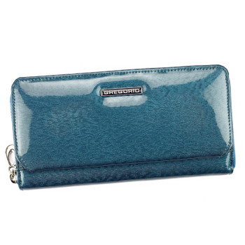Dámska kožená peňaženka Gregorio modrá KZ25473