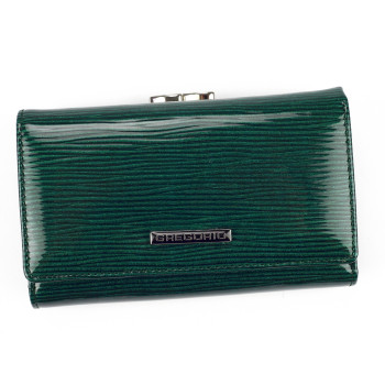 Dámska kožená peňaženka Gregorio zelená KZ25511
