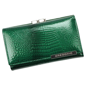 Dámska kožená peňaženka Gregorio zelená KZ25551
