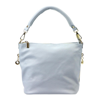 Kožená kabelka Patrizia modrá KZ45935