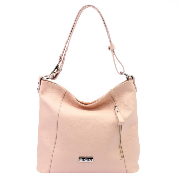 Kožená kabelka MiaMore ružová KZ46484