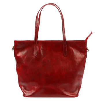 Kožená kabelka Marco červená KZ47868