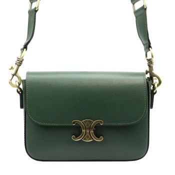 Kožená kabelka Luka zelená KZ48887