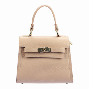 Kožená kabelka Luka ružová KZ42807