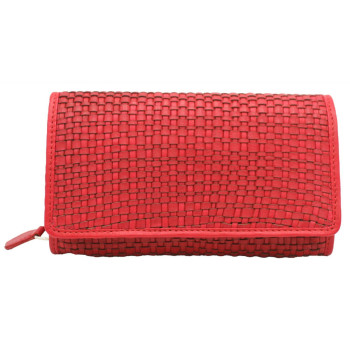 Dámska kožená peňaženka Rovicky červená KZ50691