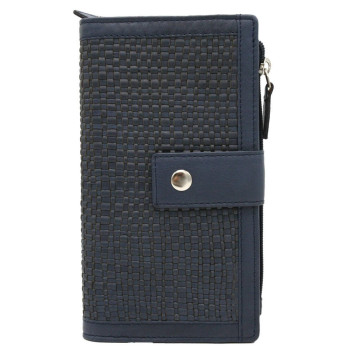 Dámska kožená peňaženka Rovicky modrá KZ50701