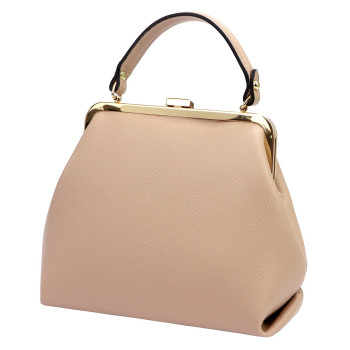 Kožená kabelka Luka ružová KZ53308