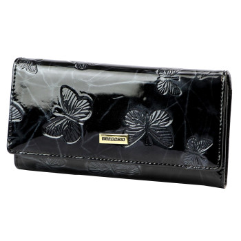 Dámska kožená peňaženka Gregorio čierna KZ52658