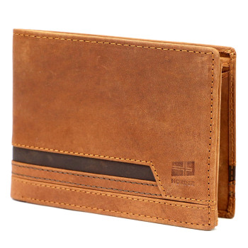Pánska kožená peňaženka Nordee hnědá KZ54401