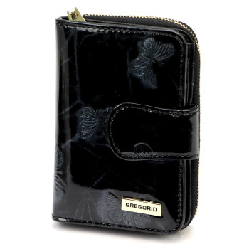 Dámska kožená peňaženka Gregorio čierna KZ52688