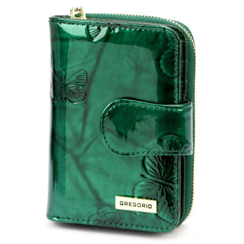 Dámska kožená peňaženka Gregorio zelená KZ52691