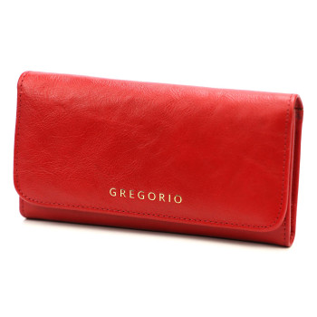 Dámska kožená peňaženka Gregorio červená KZ52573