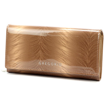 Dámska kožená peňaženka Gregorio taupe KZ52604