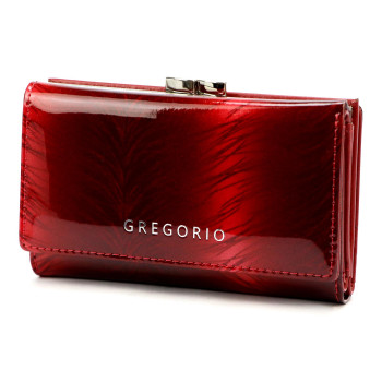 Dámska kožená peňaženka Gregorio červená KZ52607