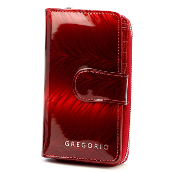 Dámska kožená peňaženka Gregorio červená KZ52615