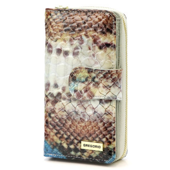 Dámska kožená peňaženka Gregorio modrá KZ52654