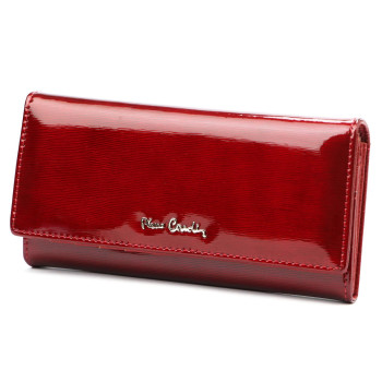 Dámska kožená peňaženka Pierre Cardin červená KZ19234