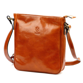 Kožená kabelka Florence hnedá KZ55835