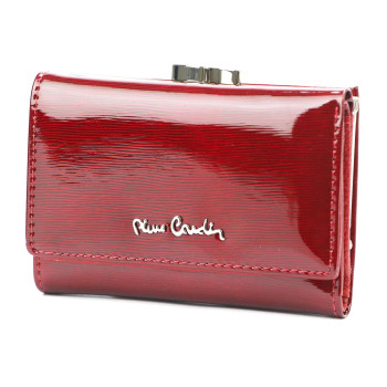 Dámska kožená peňaženka Pierre Cardin červená KZ19255