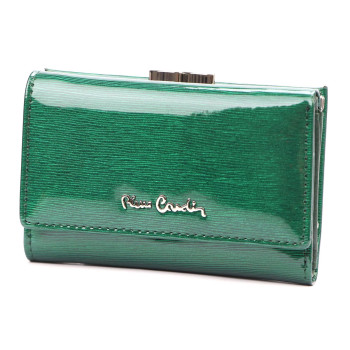 Dámska kožená peňaženka Pierre Cardin zelená KZ23557