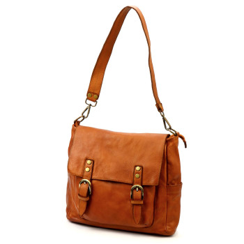 Kožená kabelka VS hnedá KZ56036