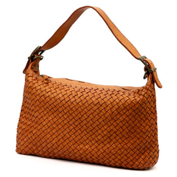 Kožená kabelka VS hnedá KZ56038