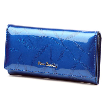 Dámska kožená peňaženka Pierre Cardin modrá KZ19151