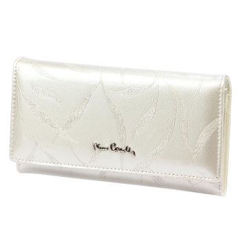 Dámska kožená peňaženka Pierre Cardin béžová KZ54321