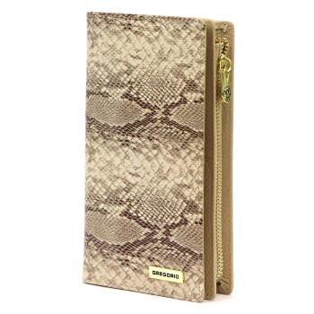 Dámska kožená peňaženka Gregorio béžová KZ55210