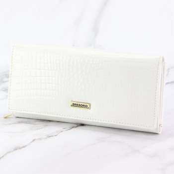 Dámska kožená peňaženka Gregorio biela KZ55198