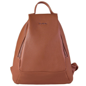 Dámsky kožený batoh Pierre Cardin hnedý (KZ42759) 14l