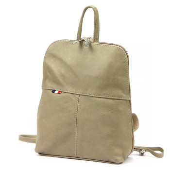 Dámsky kožený batoh Voyager béžový KZ52383 4l