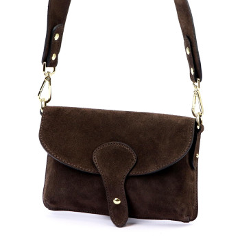 Kabelka Luka kožená hnedá KZ57608