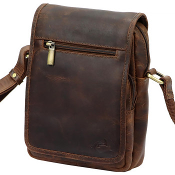 Pánska kožená taška Andreas hnedá KZ42444
