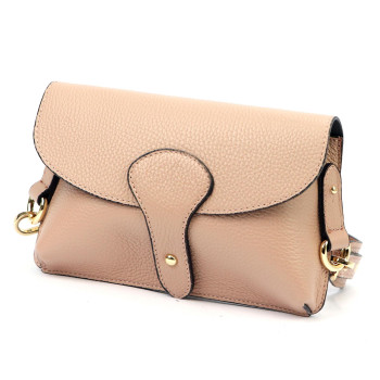 Kožená kabelka Luka ružová KZ2257748