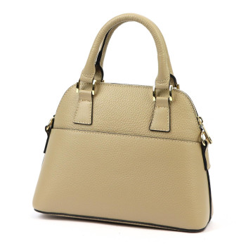 Kožená kabelka Luka béžová KZ2258202